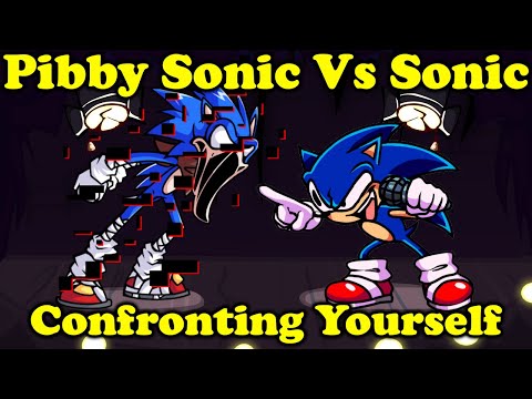 FNF | Pibby Sonic Vs Sonic | Confronting Yourself | Mods/Hard/Sonic.exe ...