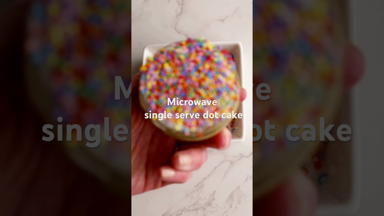 Make the viral trend but GF/DF and in the microwave — for one!