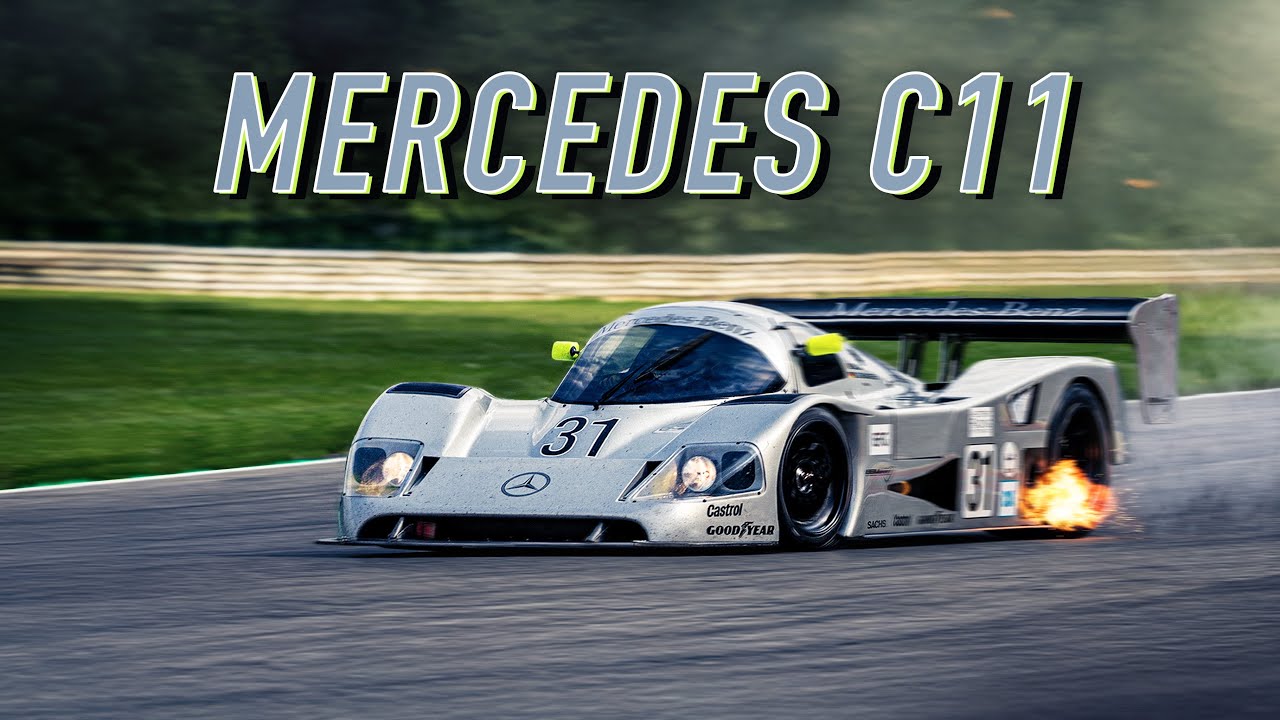 Onboard: Merceds C11 - Racing Highlights on Spa - HQ V8 sound