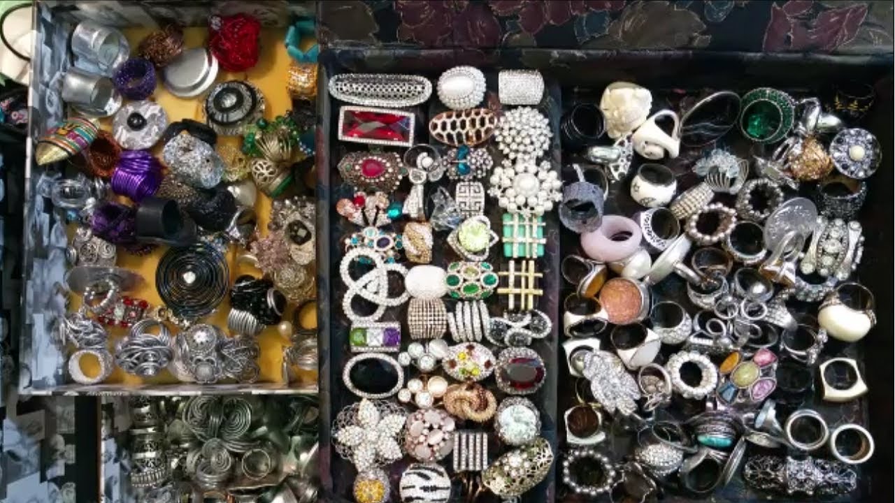 La mia collezione di anelli 