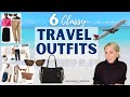 6 classy travel outfit ideas  cute  comfy