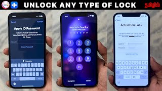 How to unlock iPhone without password / remove apple id 2023 @TechAppsTamil