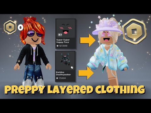 CammyxBoba PREPPY AVATAR Layered Outfits! 0 Robux Vs 100,000+ Robux!'s Avatar