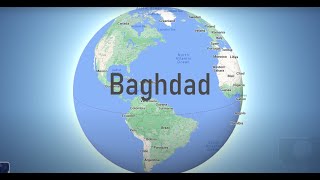 Where On The Map Is The Capital Of Iraq - Baghdad