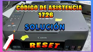 Reset Canon G2160| Error 1726 | Cambio de caja de mantenimiento by Yoyo Tech 6,156 views 5 months ago 3 minutes, 44 seconds