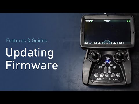 Updating Firmware 3.0 and up | Controller & ROV | Deep Trekker