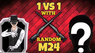 Random Guy Challenge Me 1v1 Tdm Only m24 | PUBGM ABDUL GAMING