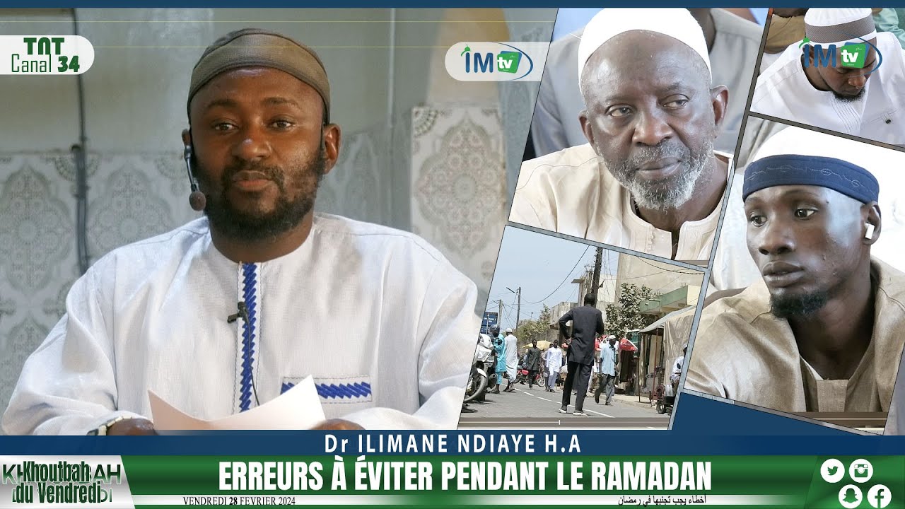 KHOUTBAH IMAM OUMAR DIALLO H.A  — LES ERREURS À ÉVITER PENDANT LE RAMADAN