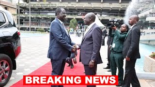 BREAKING NEWS! DP Gachagua, Raila leading the Kenya and Somalia Joint Press Briefing in Karen