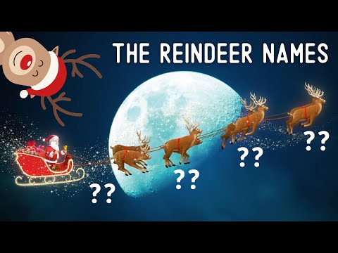 Video: Hvad hedder julemandens rensdyr?