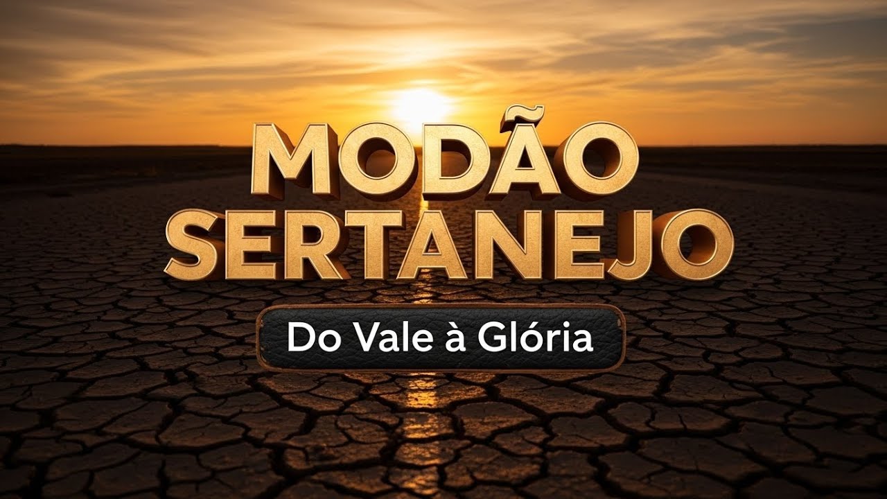 MODÃO SERTANEJO GOSPEL — Do Vale à Glória | Coletânea de Testemunhos Para Quem Não Desiste