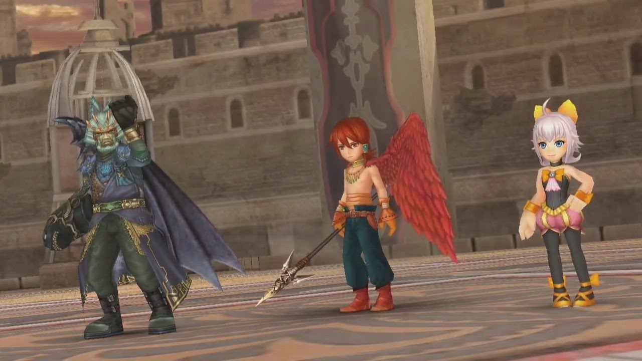 Anachronistic Protector SHINRYU (Lilisette FR Raid): Jegran, Llyud, Sherlotta [DFFOO GL]