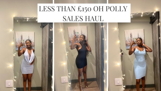 unbox my bday dress 5 months in adance <3 🎀 @Oh Polly #ohpolly #beaut, oh polly try on haul