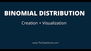 Binomial Distribution in Python | Part 6 | Python Numpy Complete Tutorial | The Data Monk