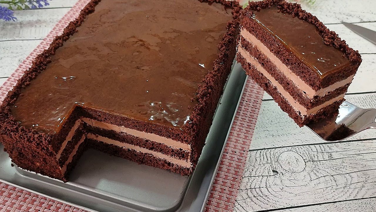 Нереально вкусный, быстрый домашний торт 