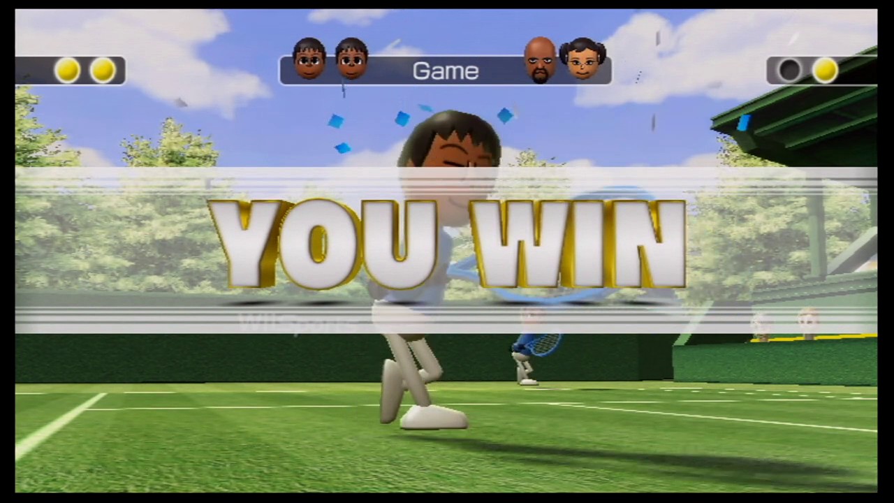Wii Sports Tennis YouTube