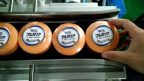 Soap Top surface labeling machine