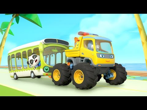 Bayi Panda Supir Bus | Kumpulan Film Anak | BabyBus Bahasa Indonesia