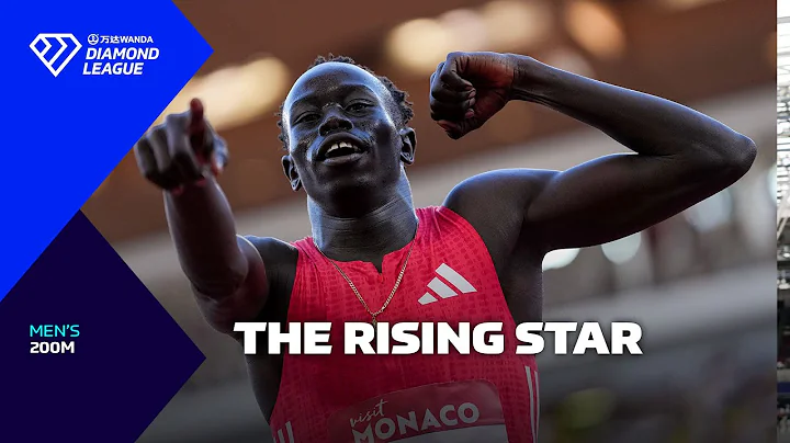 Gout Gout wins first ever race at a WDL meeting in Monaco U23 200m - Wanda Diamond League 2025