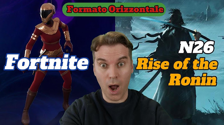 🔴 FORTNITE e dopo Rise of the Ronin N26🔥live (orizzontale) #fortnite #gaming #fortniteita
