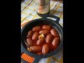 Chorizos a la sidra