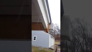 rain gutter problem