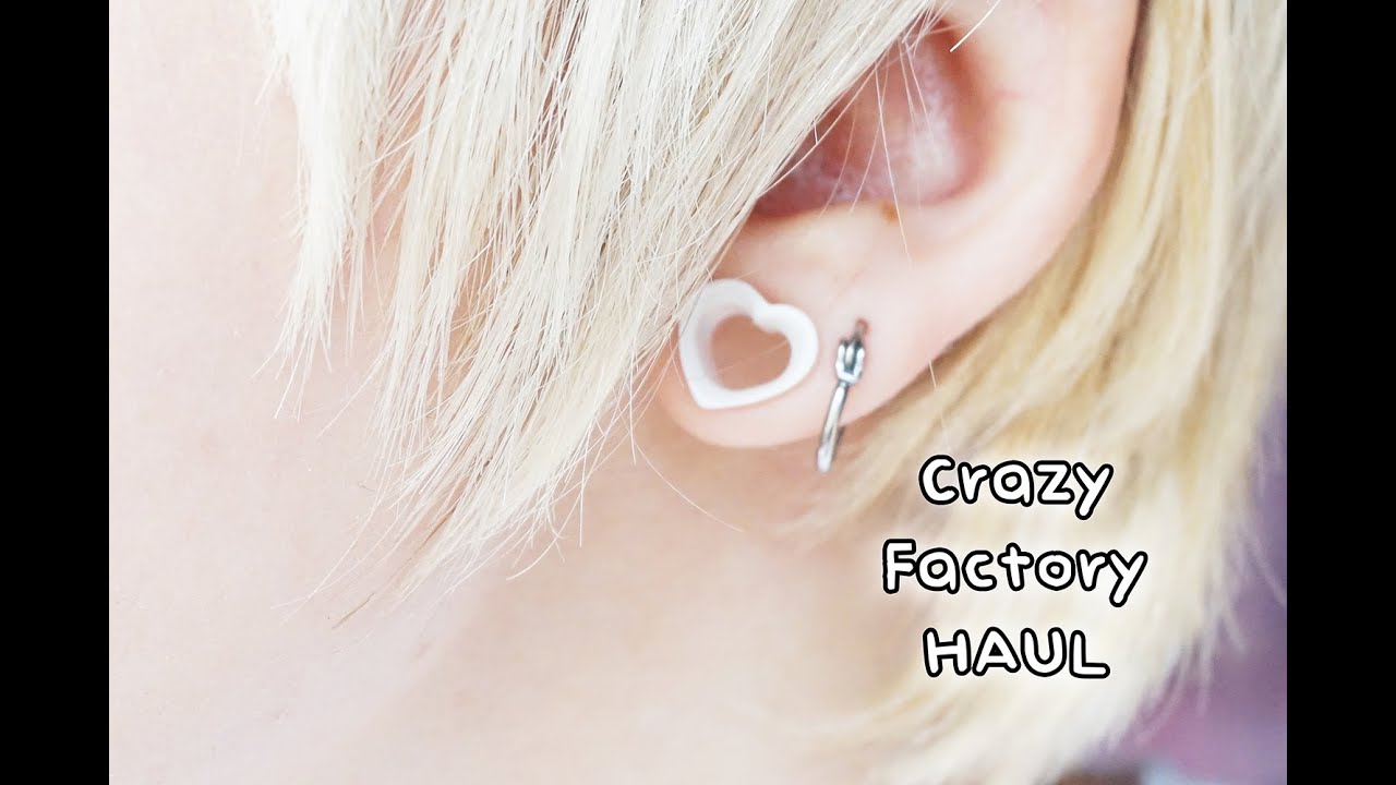 Crazy Factory Piercing Haul ☆ August JACK PENDRAGON YouTube