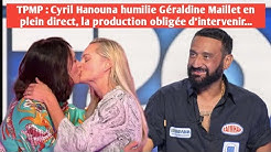 TPMP: Cyril Hanouna humilie Géraldine Maillet en plein direct, la production obligée d'intervenir... thumbnail