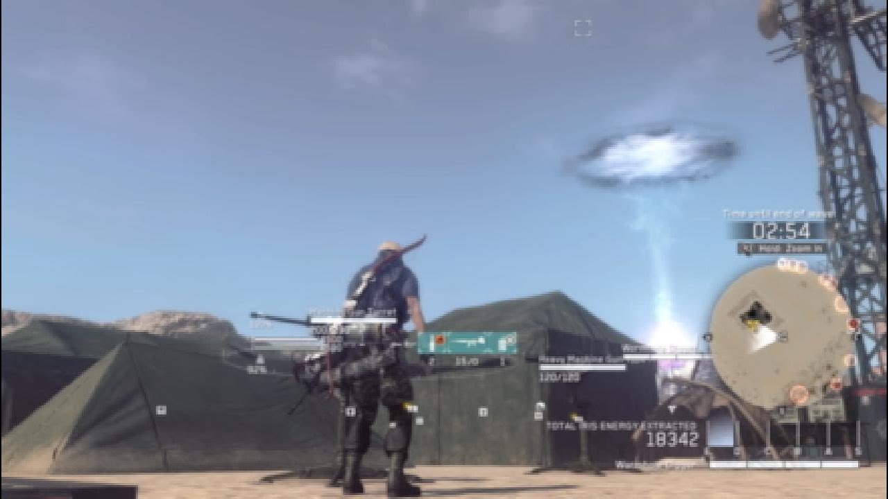 MGS survival iris energy base camp dig - YouTube