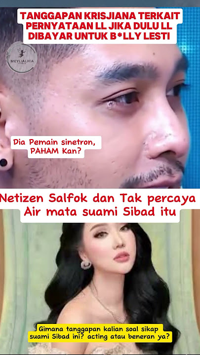 Geger! #Krisjiana Tanggapi Isu Panas #LucintaLuna,Netizen Ramai Hujat #SitiBadriah #shorts #trending