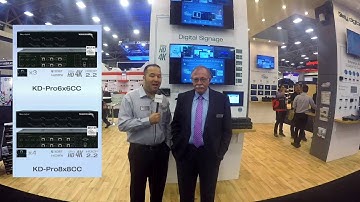 Interview with Mike Tsinberg: Digital Signage - KD-Pro6x6CC and KD-Pro8x8CC (Part 2)