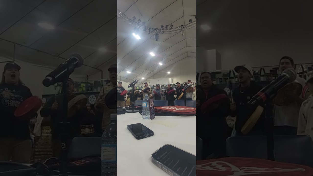 Terry Paskemin Song #1 @Enoch New Years Round Dance Jan.1, 2026🔥