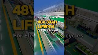48V30Ah E-Bike Battery Production Line Optimization