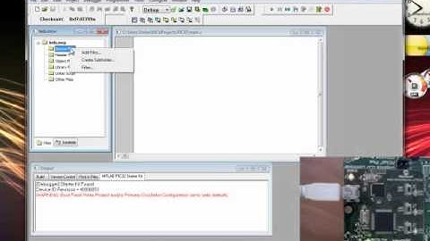 Getting started with the PIC32 - blinking leds