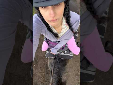 Horse riding on Kitty back to base