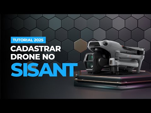 Como cadastrar o drone no Sisant