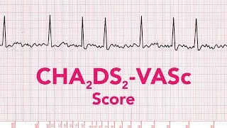 CHADS-VASc Score for Atrial Fibrillation - MEDZCOOL - YouTube