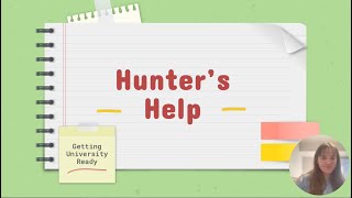 Hunter s Help University Life