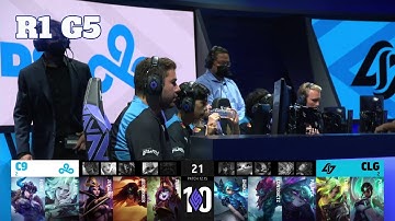 C9 vs CLG - Game 5 | Round 1 Playoffs S12 LCS Summer 2022 | Cloud 9 vs CLG G5