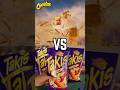 What would YOU choose?? Flamin&#39; hot cheetos vs. Takis #shorts