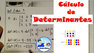 Calculo de determinantes - Harold Alvarez