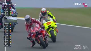 The Real Petarungan! Duel Pecco Martin & Marc Marquez Libas Lawan Sampai Last Lap! [MotoGP Prancis]