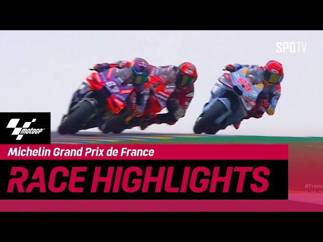 The Real Petarungan! Duel Pecco Martin & Marc Marquez Libas Lawan Sampai Last Lap! [MotoGP Prancis] class=