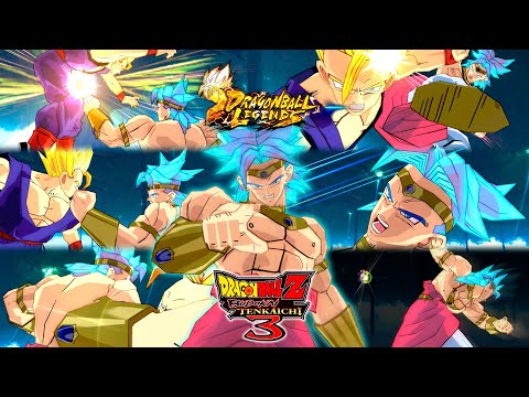 Broly Z | Custom Attack - @obitoshippuden725 | Dragon Ball Z Budokai Tenkaichi 3 Mod