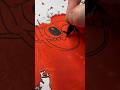 Drawing Christmas STITCH🎄🎅😱#shorts