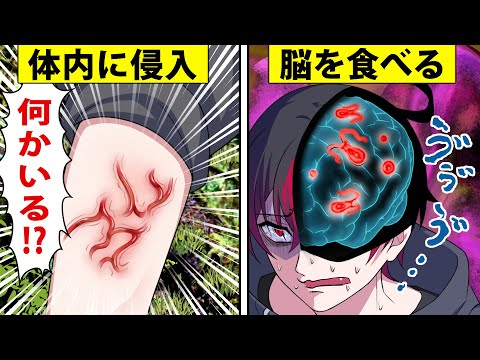 寄生虫が人間の体に入るとどうなるのか【アニメ】【漫画】