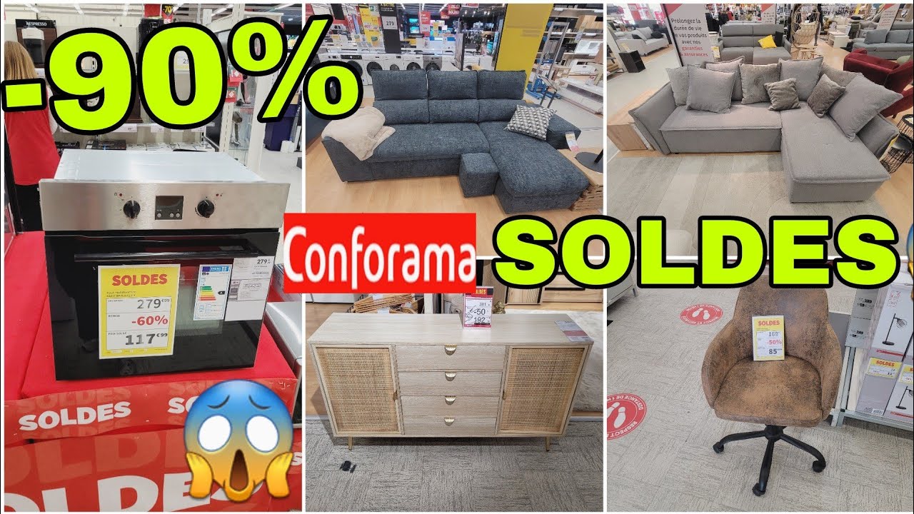 💯💣CONFORAMA -90% -80% -70% SOLDES 24.01.24 #promotion #promo #bonsplans #conforama #solde2024 #solde