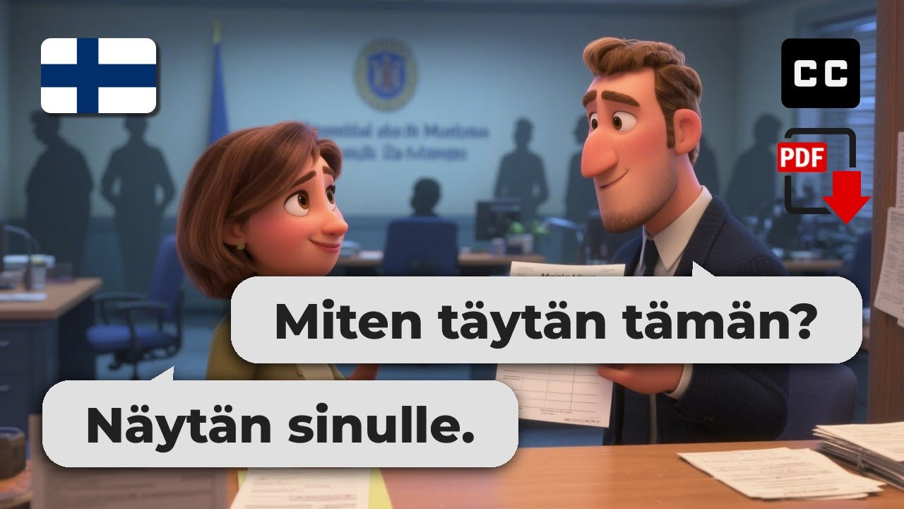 10 реальных финских диалогов для изучения финского для начинающих 🇫🇮