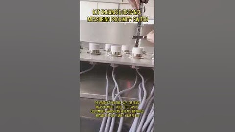 KJT Enhance distance measuring proximity switch