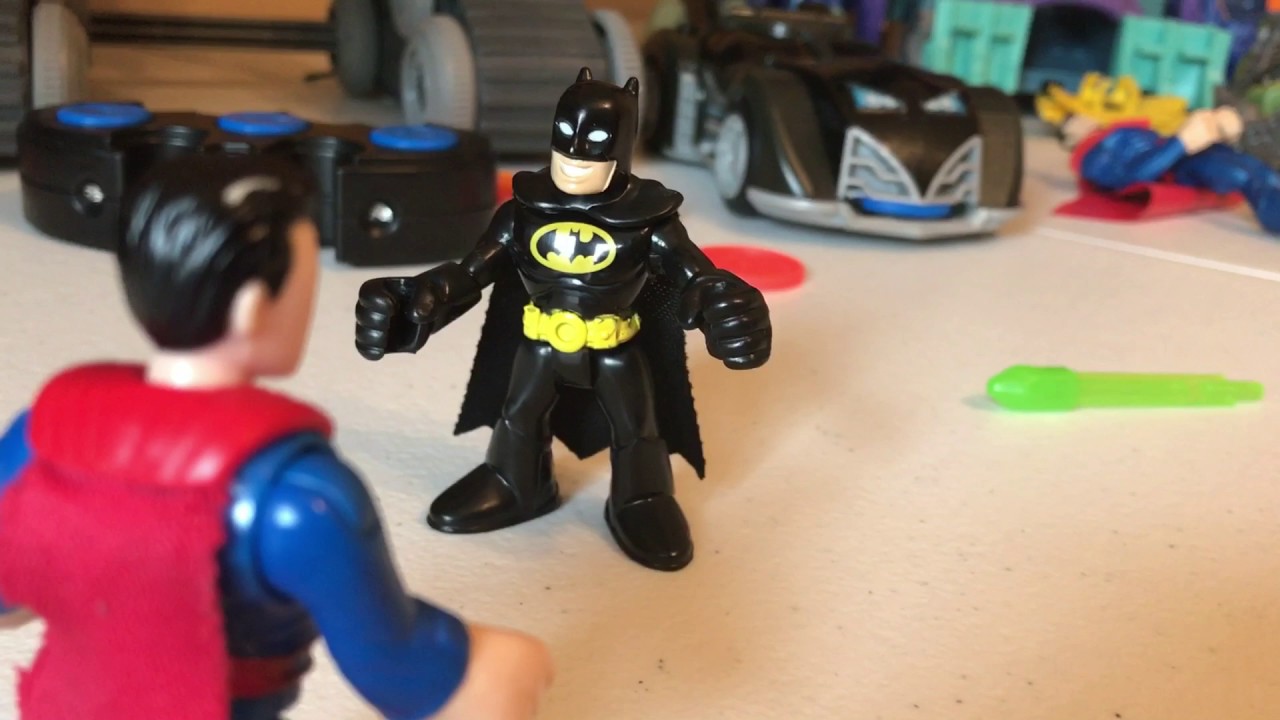 imaginext toys Batman vs superman YouTube